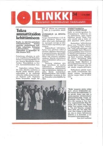 Tidningen Linkki 1985